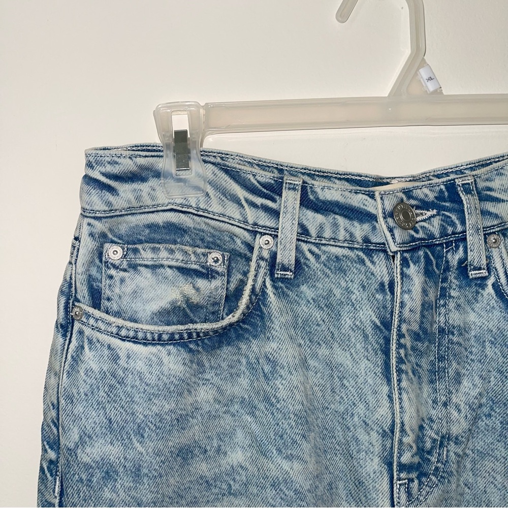 Current Elliott THE MEGAN Denim MAXI SKIRT - Picture 8 of 9